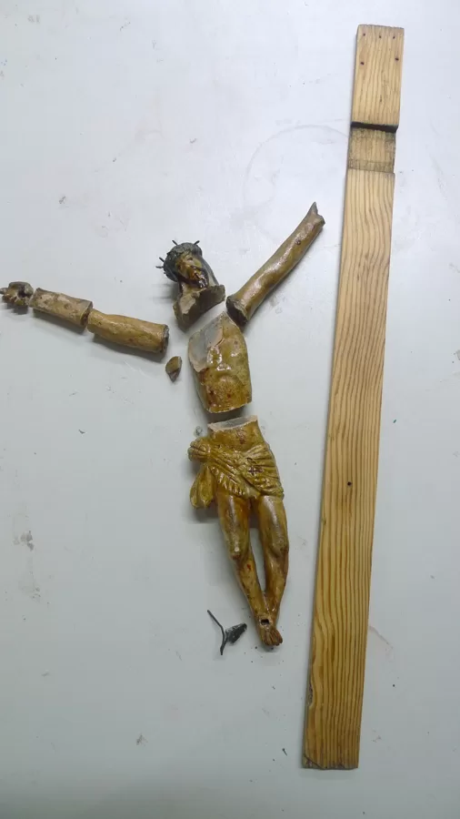 Cristo de terracota